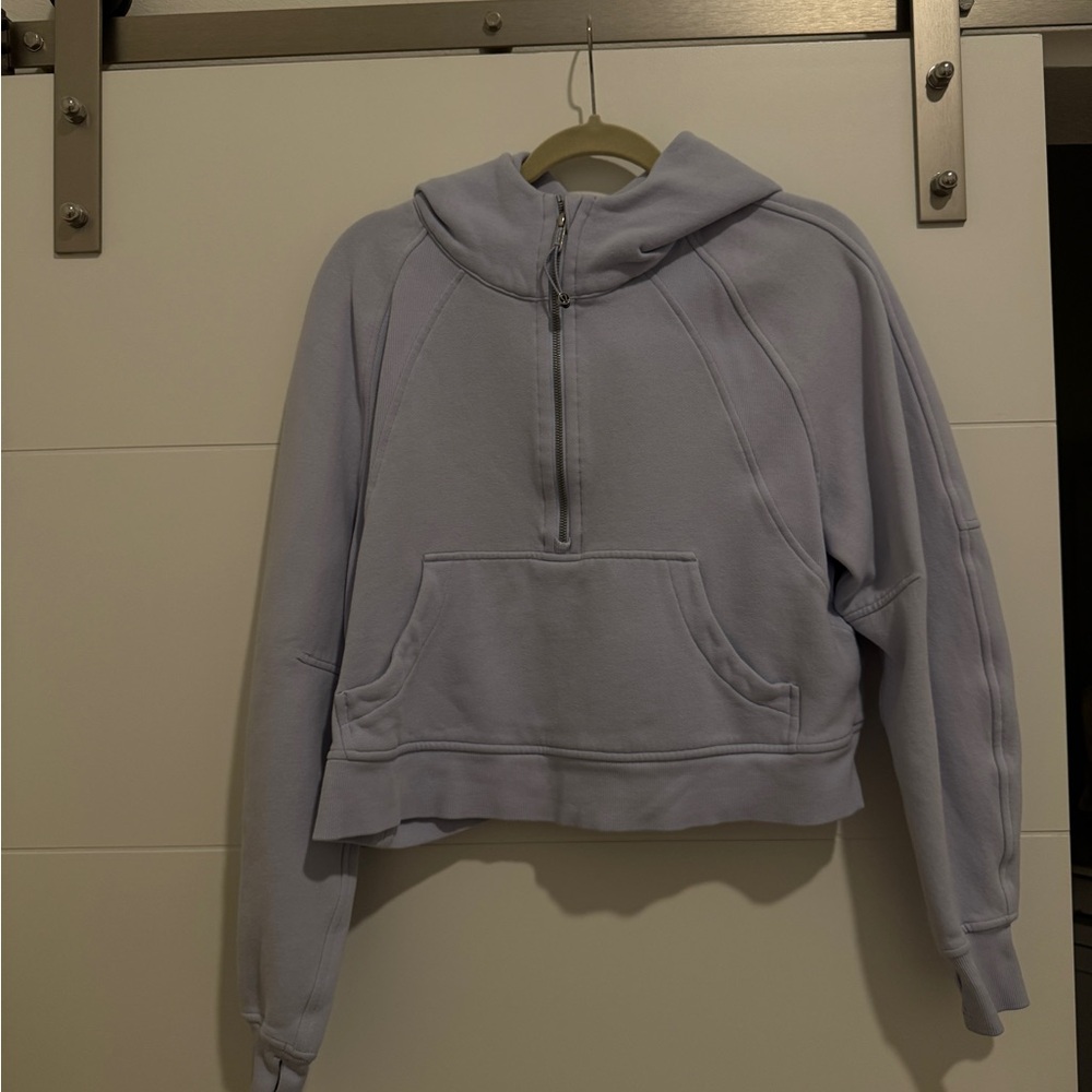 lululemon athletica Light Purple Women's Half-Zip Hoodie